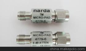 Narda 4779-6 射頻固定衰減器 6dB性能，DC-18GHz寬頻覆蓋